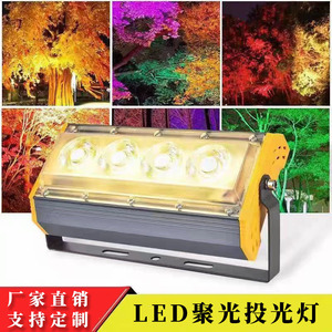 ไฟส่องสว่างแบบ LED 4 ชิป COB ตัวเรือนอะลูมิเนียมอัลลอยด์ ให้แสงกระจายกว้าง ติดตั้งบนพื้นผิว สำหรับใช้งานภายนอกอาคาร - Product Image 2