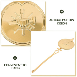 <span class=keywords><strong>Pendolo</strong></span> in Metallo per Orologio <span class=keywords><strong>a</strong></span> <span class=keywords><strong>Pendolo</strong></span>, Design <span class=keywords><strong>a</strong></span> Disco/Cilindrico per Orologio da Parete al Quarzo, Accessorio per Riparazione Fai-da-Te - Product Image 5