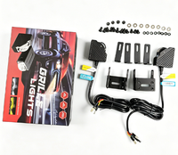 Feux de travail LED ultra-minces, feux de signalisation pour calandre de voiture, feux antibrouillard, projecteurs auxiliaires LED pour véhicules tout-terrain