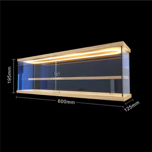 Hot Selling Dustproof Transparent Acrylic Display Box Dustproof Storage Organizer for Toy Figure Collection Hot <strong>Item</strong> <strong>Rubber</strong> - Product Image 1