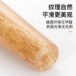 Pata de Mueble de Madera Maciza Color Natural, Capacidad de Carga de 300 kg, para Gabinete, Sofá, Mesa - Product Image 5