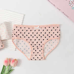 Slip per Ragazze ad Alta Produczione, in Misto Cotone-Poliestere, per Bambine dai 8 ai 15 Anni, Taglie XS-S-M-L, <span class=keywords><strong>Mutandine</strong></span> per Bambini - Product Image 3