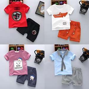 ชุดเสื้อผ้าเด็กพิมพ์ลาย 4 ฤดู สำหรับเด็กอายุ 0-12 ปี ขายส่ง แบบยูนิเซ็กซ์ - Product Image 6