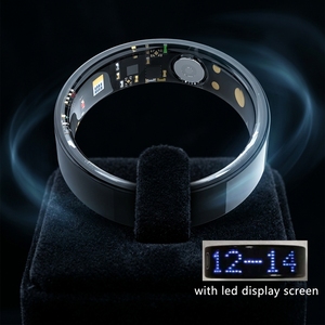 Anillo Inteligente OEM con Monitor de Ritmo Cardíaco, Anillo de Fitness con IA y Pantalla LED, Detecta el Estado de Ánimo, Compatible con iOS y Android - Product Image 1