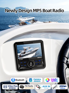 GRANDnavi Marine Stereo Radio impermeable IPX5 Sport Media Subwoofer Marine Receiver Nuevo diseño MP5 Boat Radio Yachat UTV ATV - Product Image 2