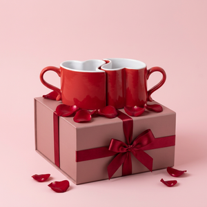 2026 Hot Selling European Porcelain High-Temperature Resistant <b>Heart</b>-<b>Shaped</b> Coffee Mug Dishwasher Microwave Safe Food Safe - Product Image 1