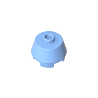 100g/112 pièces 98100 Cône Tronqué 2*2 Briques Rondes Petites Particules Blocs de Construction Jouet d'Empilage Accessoires Techniques