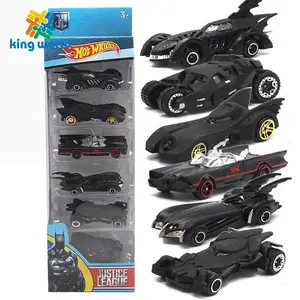 2024 Nieuwe 1:64 Hete Gratis Wielen Batmobile Auto Wagenlegering Diecast Auto 'S Schaal Vrachtwagen Metalen Collectie Auto 'S Model Diecast Speelgoed