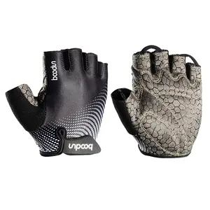 HBG 1096 guantes de bicicleta MTB al aire libre para hombres y mujeres remando protección UV medio dedo guantes de ciclismo
