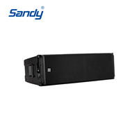 Équipement sonore, enceintes Line Array HDL 50A 4K, double 12 pouces, 3 voies, Line Array actif pour scène, enceinte extérieure