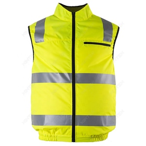 Chaleco Refrigerante Reflectante <span class=keywords><strong>de</strong></span> Doble Ventilador con Unidad <span class=keywords><strong>de</strong></span> Enfriamiento para Trabajo <span class=keywords><strong>de</strong></span> <span class=keywords><strong>Verano</strong></span> en Fábrica/Taller, Nivel A, Protección Contra Vapores, Marca XINTEX - Product Image 2