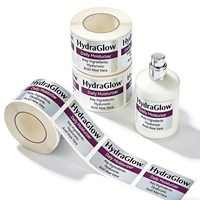Impresión de Etiquetas Adhesivas Impermeables Personalizadas, Etiquetas de Marca Privada para Lociones Faciales, Etiquetas para Botellas de Productos para el Cuidado de la Piel, Marca de Primera Línea PT