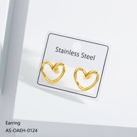 Boucles d'oreilles clous fleur en acier inoxydable plaqué or 18 carats, résistantes au ternissement, étanches et tendance, pour femme, vente en gros, idée cadeau