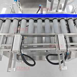 Machine de remplissage semi-automatique de grand seau à pompe à engrenages avec ligne de convoyeur à rouleaux pour barils de gallon barils d'essence barils - Product Image 6