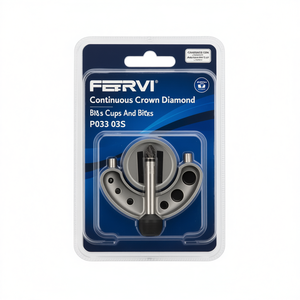 Forets et coupelles diamantés Fervi Continuous Crown P033 03S pour le perçage - Product Image 2