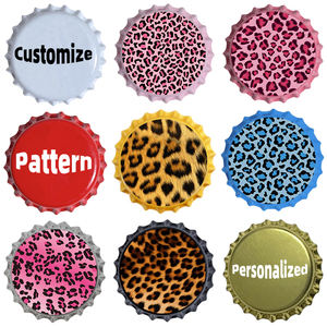 Колпачок для бутылок, для барахла, шарм, колпачок для пивных бутылок, дизайн, персонализированные подвески с индивидуальными узорами, подвески с отверстиями - Product Image 5