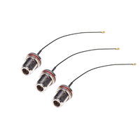 Câble coaxial RF RG178 N femelle à connecteur N vers UFL/IPX, type N, assemblage de câble coaxial