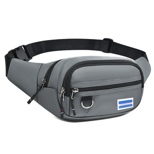 New Mens Solid-Color Business <b>Chest</b> Bag Multifunctional Sports Outdoor Casual Waterproof Crossbody Shoulder Bag - Product Image 4