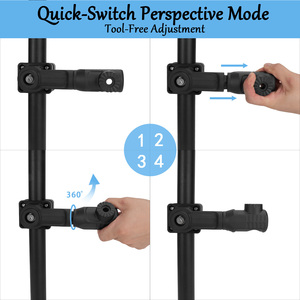 Velpaw Aluminum 0 Degree Transducer Mount for Pole & Trolling Motor Shaft, Fits LVS34/LVS32/LVS62 & ActiveTarget - Product Image 3