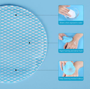 Lingettes démaquillantes féminines personnalisées avec logo d'usine, zéro pore, à l'acide glycolique, exfoliantes et nettoyantes - Product Image 3