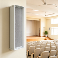 Altavoz de Columna PA de Voltaje Constante de 6.5 Pulgadas, 60W-120W, Altavoz de Pared para Megafonía en Mezquitas, Escuelas y Supermercados