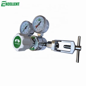 Precio del regulador de oxígeno médico de índice Pin CGA870 para tanque de oxígeno grande, regulador de oxígeno de latón - Product Image 5