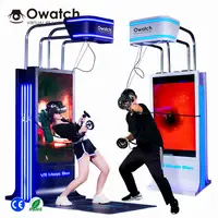 Owatch RV interactiva juegos de simulador de 9D Realidad Virtual de realidad Virtual 1 jugadores VR espacio 9D Simulador de RV