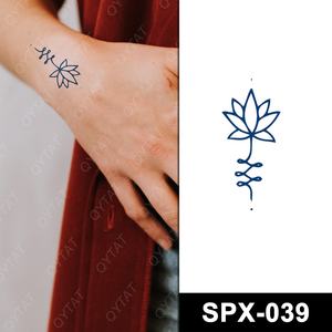 Zwei Wochen Halt Haltbarer, Kleiner Temporärer Tattoo-Aufkleber mit Saft-Gel-Tinte in Sexy und Niedlichen Designs für Lieferanten (Semi Permanent Jagua) - Product Image 6