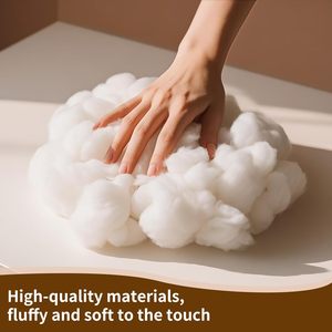 300g Polyfill Stuffing, <strong>Fiber</strong> Fill for Craft,High-Resilience <strong>Recyclable</strong> Crochet Stuffing - Product Image 3