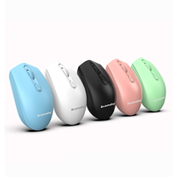 Gran oferta, ratón inalámbrico ajustable DPI 2,4G, ratón ergonómico inalámbrico para ordenador portátil, caja de Color con batería de 2,4G silenciosa