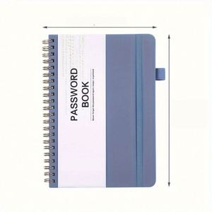 Cuaderno de Contraseñas A5 de Cuero PU con Índice Alfabético, Organizador Compacto y Duradero para Guardar Ingresos de Cuenta - Product Image 2