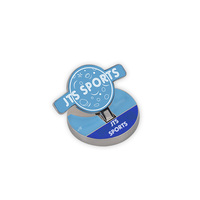 Marqueurs de balle de golf en métal personnalisés avec votre logo, design nouveau, haute qualité, pliables