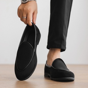 Mocassins à lacets sur le devant grande taille en cuir mat, nouvelle collection automne 2025, chaussures de ville formelles pour homme, chaussures de marié - Product Image 3