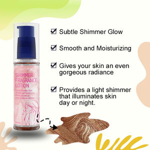 Fragancia Brillo Loción corporal Resaltador Maquillaje <span class=keywords><strong>Hidratante</strong></span> Iluminador Piel Brillo Loción - Product Image 3