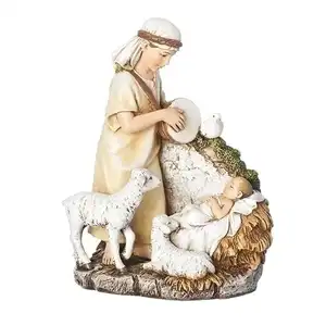 Custom made resin jesus christ holy religious model church jesus suppliers children's crafts christian and catholic baby