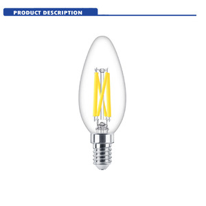 Ampoules <span class=keywords><strong>LED</strong></span> en verre <span class=keywords><strong>PHILIPS</strong></span> MASTER MAS LEDBulb DT E27 E14 927 A60 B35 BA35 P45 E27 FR CL G Frosted Clear Dim Dimmable Classique - Product Image 3