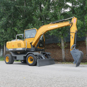 Pelle sur pneus tout-terrain concasseur d'excavateur machine d'ingénierie polyvalente à vendre - Product Image 3