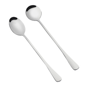 Stainless Steel <b>Coffee</b> <b>Spoon</b> Round Head Long Handle Food Grade For Home Use - Product Image 5