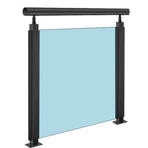 Kunden spezifische Indoor Glas geländer Mall Glas Balustraden Handläufe Treppen zaun - Product Image 4