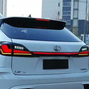 Montaje de luces traseras de coche LED MX 2009-2015 para RX270 RX300 RX450h DRL luces traseras de animación de arranque para Lexus RX
