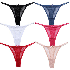 <span class=keywords><strong>Intimo</strong></span> sexy in pizzo da <span class=keywords><strong>donna</strong></span>, comodo e traspirante, a vita bassa, senza cuciture, perizoma da <span class=keywords><strong>donna</strong></span> taglia grande, pantaloncini a T leggeri da <span class=keywords><strong>donna</strong></span> - Product Image 5