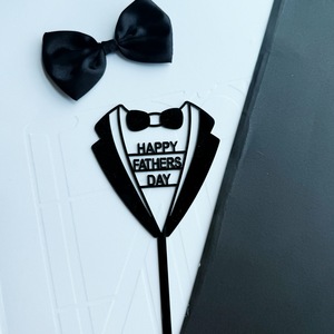Ins Style Men's Birthday Acrylic Cake Toppers Dad Happy Birthday Cake Plugins, Venta caliente Suministros <span class=keywords><strong>para</strong></span> fiestas - Product Image 4