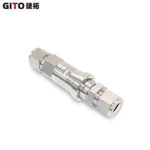 Raccord de compression en acier inoxydable SS316L, connecteur rapide OD1/2 pouce, connecteurs d'instruments - Product Image 4