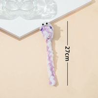 Jouet pour chat interactif en peluche coloré en forme de souris à longue queue, fourni directement par l'usine