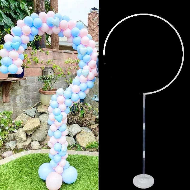 Gender Reveal supporto per colonna di palloncini domanda supporto per palloncini ragazzo o ragazza Gender Reveal decorazione per feste forniture per Baby Shower