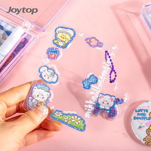 Joytop Vente en gros Personnalisé <span class=keywords><strong>Mikko</strong></span> Flower Letter Story CD Box Goo Card Set Cartoon Animal Sticker Cute Kids Eco-Friendly Sequins - Product Image 6