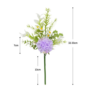 Bouquet de fleurs artificielles en pivoine Dongchen Crafts, 30 cm-100 cm, fleurs en soie, décoration de table, accessoires de photographie - Product Image 5