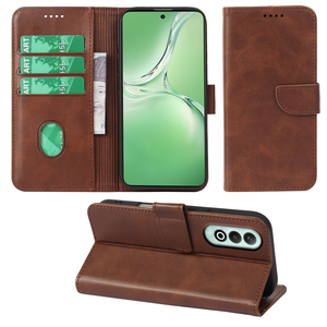 Innovadora <span class=keywords><strong>funda</strong></span> magnética para teléfono móvil para <span class=keywords><strong>Realme</strong></span> GT8 Pro 14 5G Narzo 80 15T P4 15 C71 4G PU cuero cartera Kickstand Flip Cover - Product Image 1