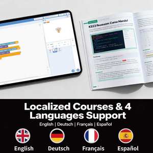 ヨーロッパの学校プロジェクト 6 in 1 プログラミングDIYセンサー電子STEMロボット教育キット 子供向けコーディング学習用 - Product Image 6
