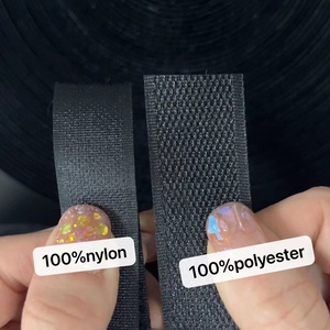 Crochet et boucle ruban magique <span class=keywords><strong>2</strong></span> "pouce de large noir crochet et boucle ensemble coudre sur Type crochet et boucle ruban - Product Image 3